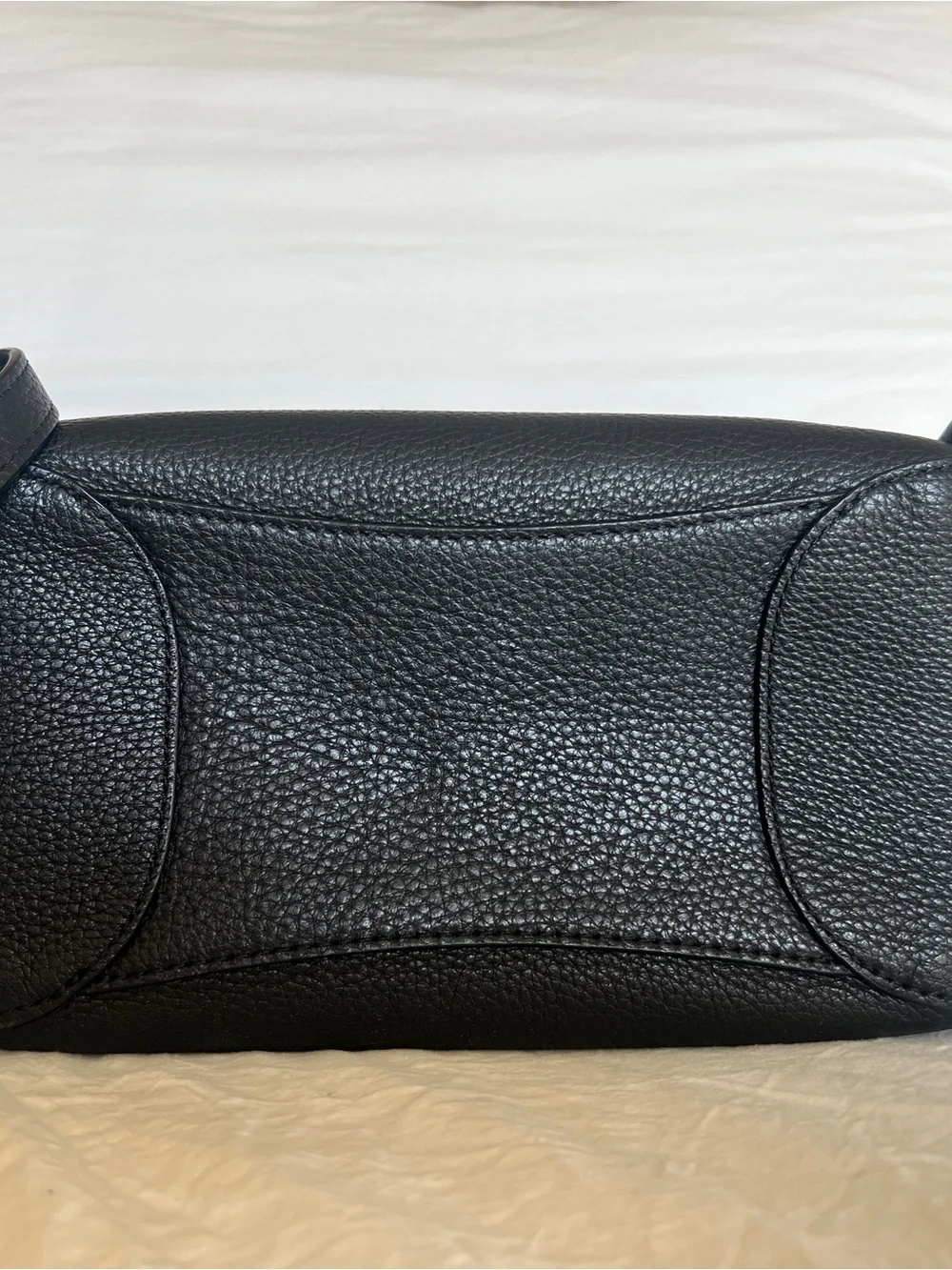 Kate Spade Black Pebbled Leather Backpack & Wallet Set